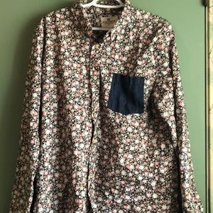Floral shirt button down.